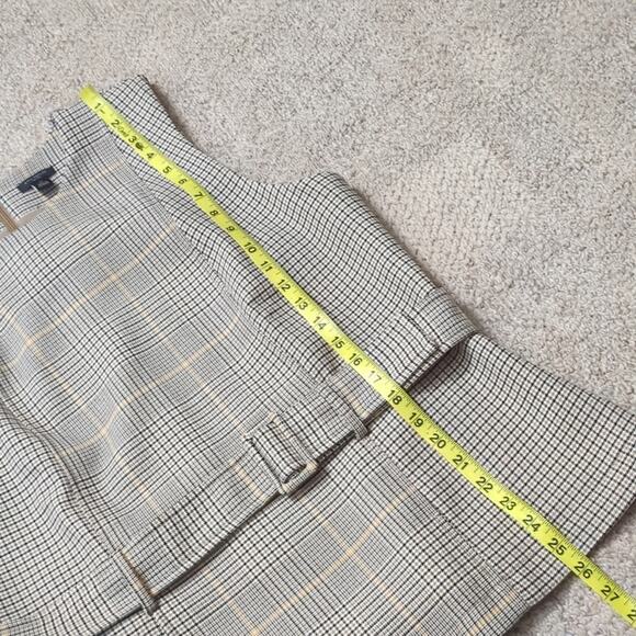 NWT Ann Taylor Petite Women's The Belted Top in Double Glen Check Size 16P - Picture 5 of 9